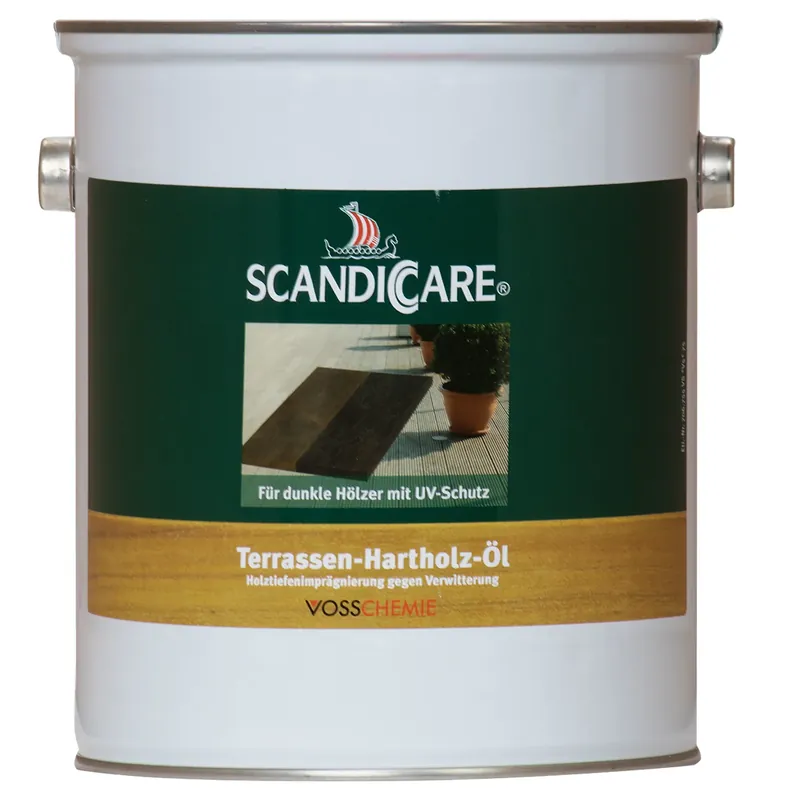 Sichere Zahlung SC SCANDICCARE Terrassen Hartholz Öl 3 Liter